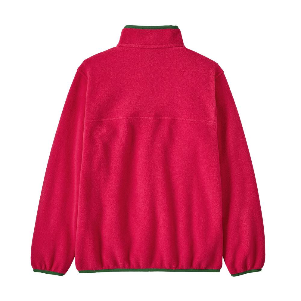 Kids' Recycled Fleece Snap Pullover - Blue