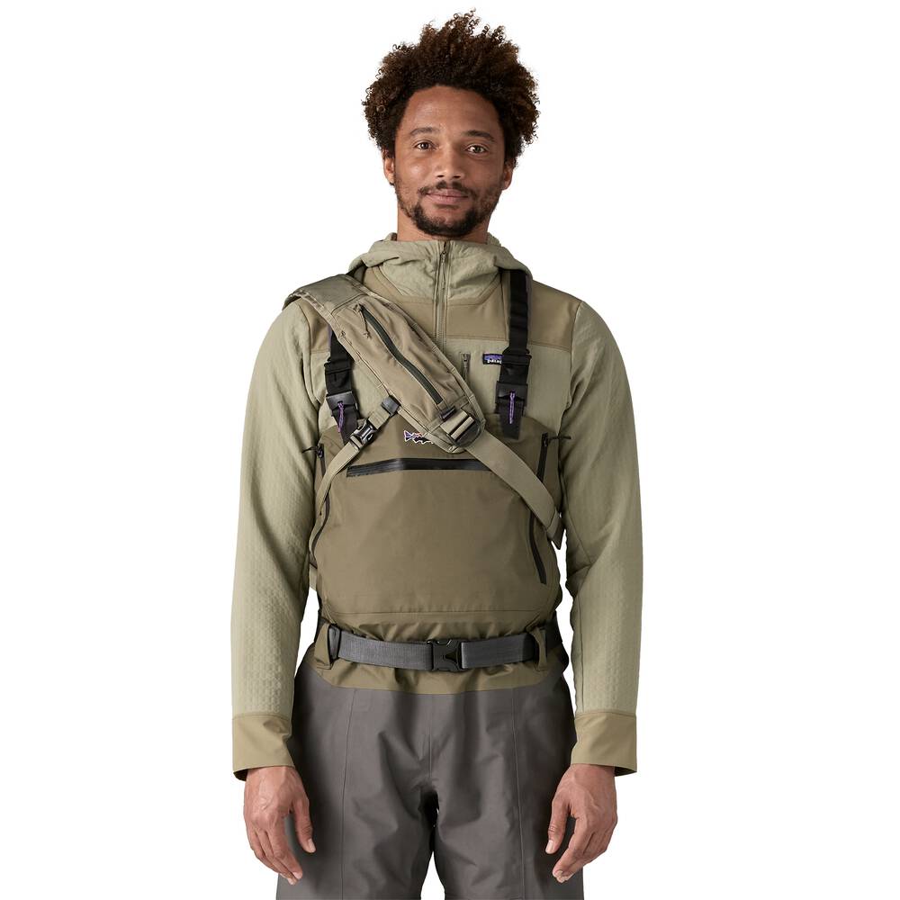 9L Convertible Fishing Sling and Hip Pack - Brown