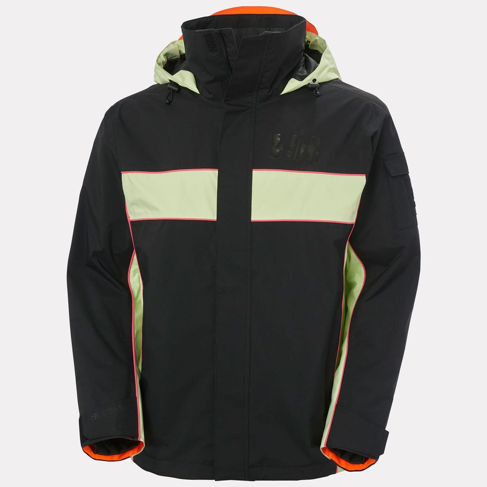 Unisex Waterproof Ski Shell Jacket - Black