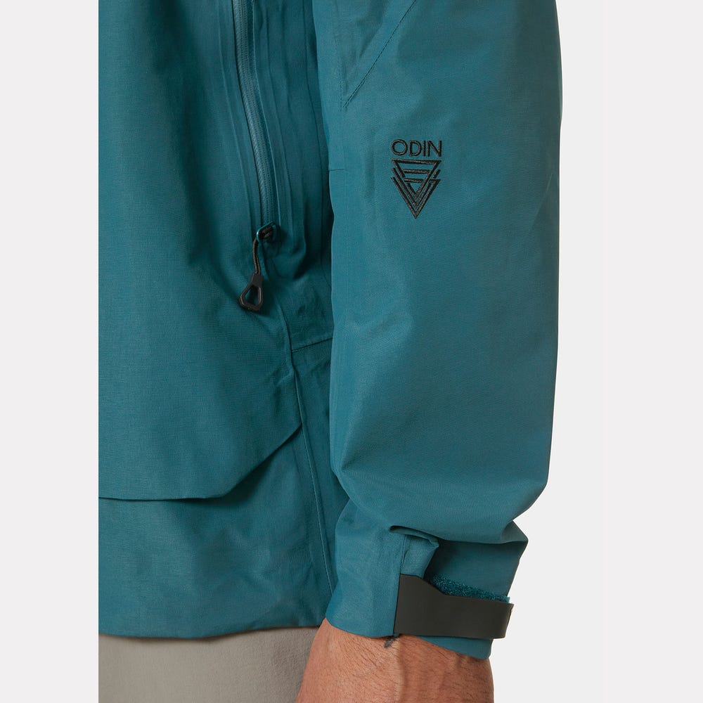 Men's 3-Layer Waterproof Shell Jacket - Blue