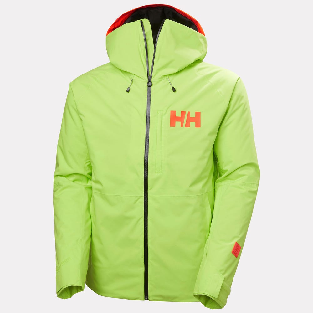 Men's Insulated Waterproof Ski Jacket - Green