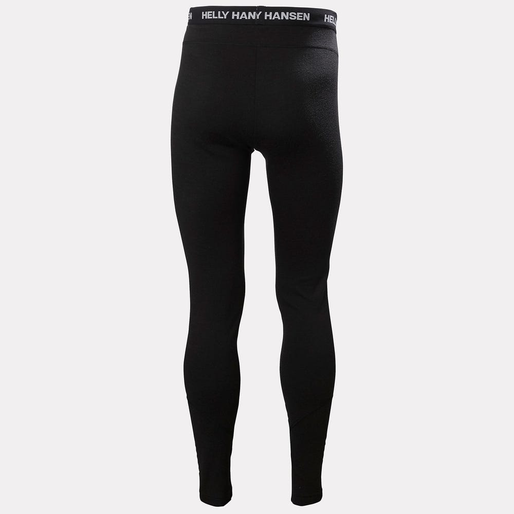 Men's Merino Wool Base Layer Pants - Blue