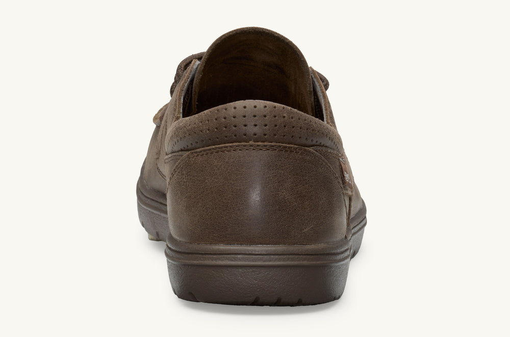 Men's Leather Boat Shoe - Desert