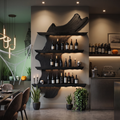 Handcrafted Solid Wood Wine Holder