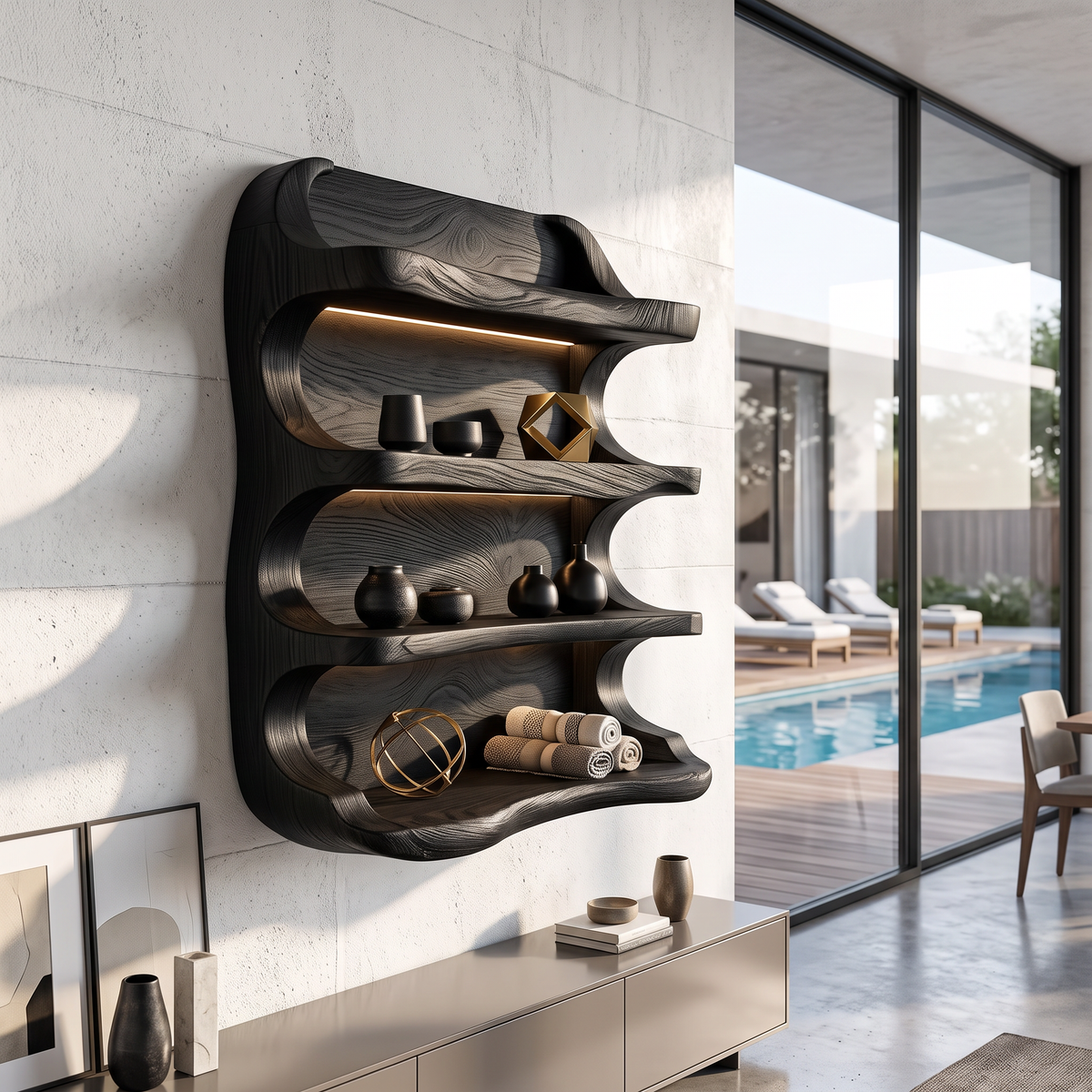 Rustic Style Handmade Spice Holder For Kitchen Furniture