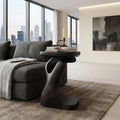 Modern Sculptural Side Table For Living Room Or Bedroom