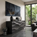 Modern Wave Sideboard