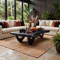 Modern Wooden Live Edge Coffee Table Furniture Decor Haunted Vibes