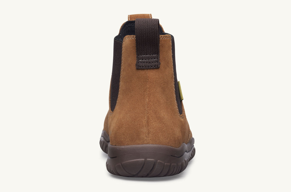 Men's Wide Suede Chelsea Boot - Cedar