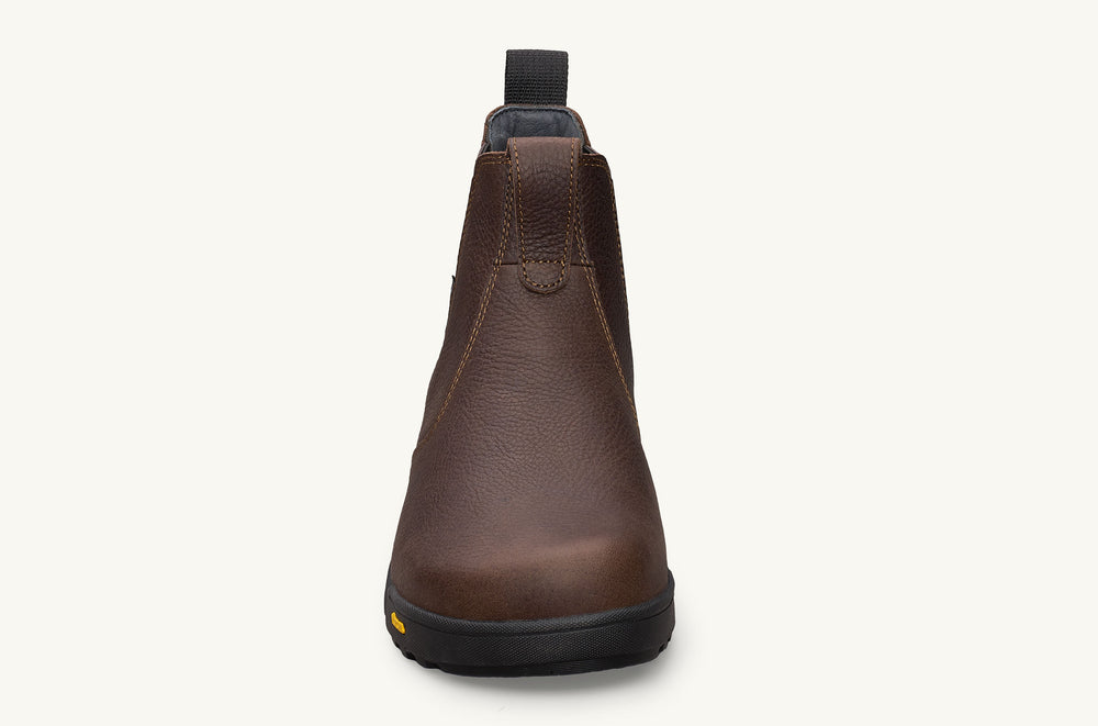 Men's Waterproof Leather Chelsea Boot - Dark Roast
