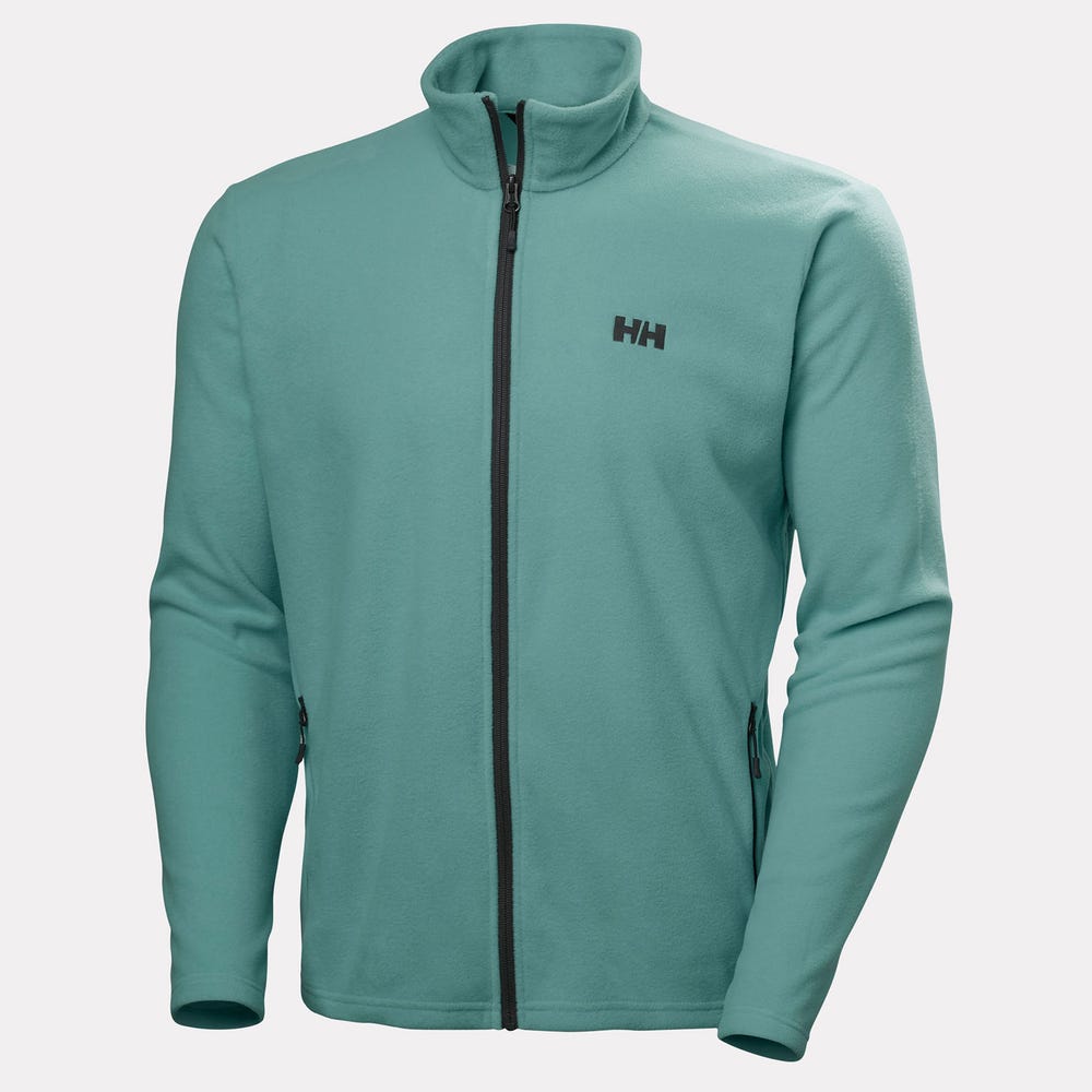 Men's Lightweight Microfleece Jacket - Green