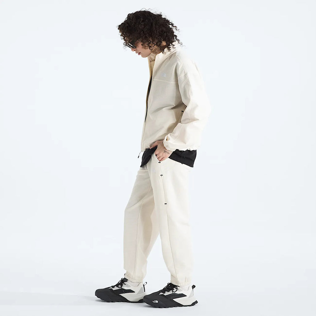 Women's Full-Zip Fleece Jacket - White