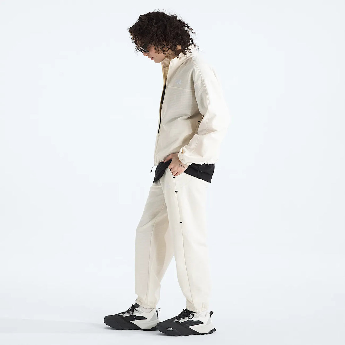 Women's Full-Zip Fleece Jacket - White