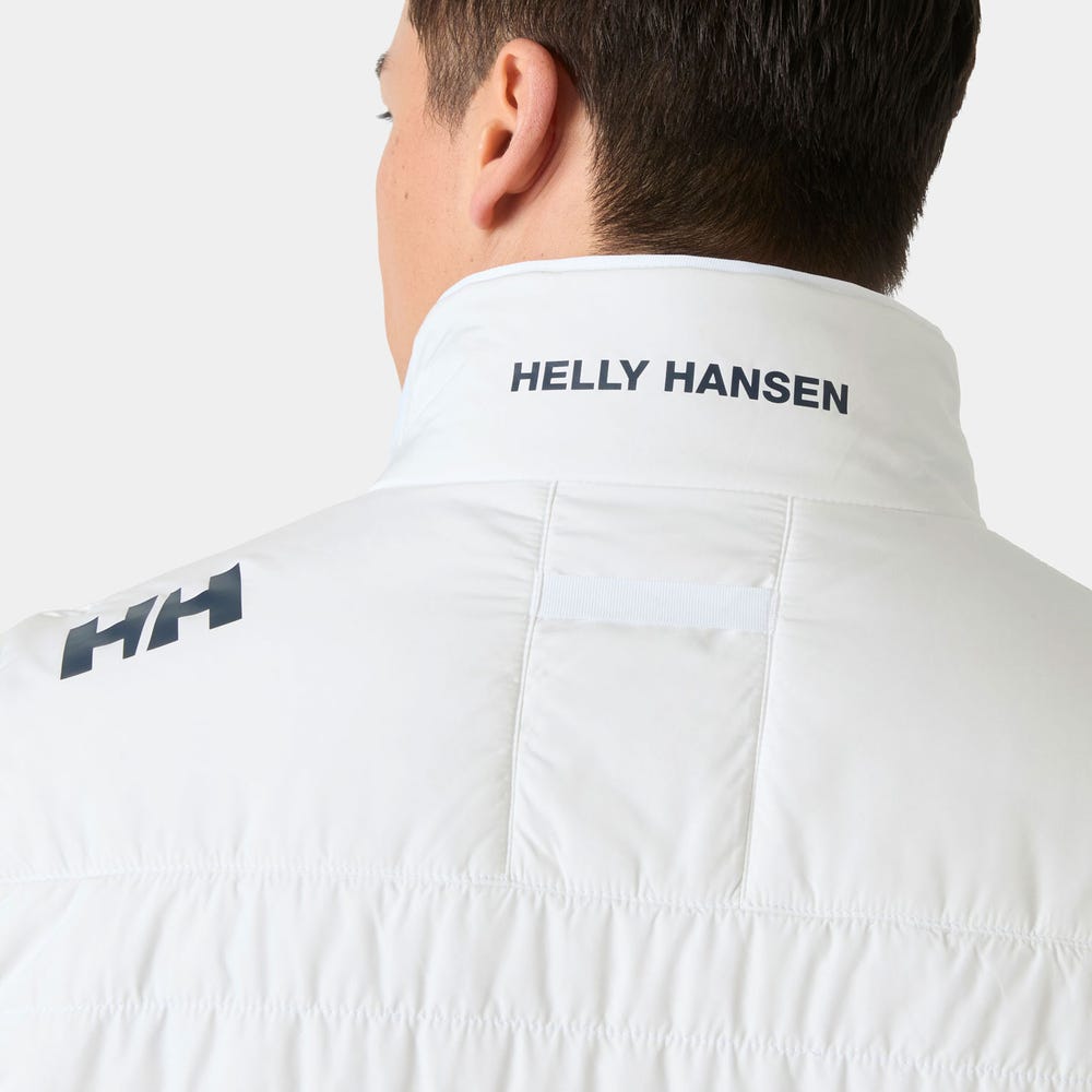 Men's Insulated Sailing Vest - White