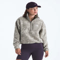 Women's Half-Zip Printed Fleece Jacket