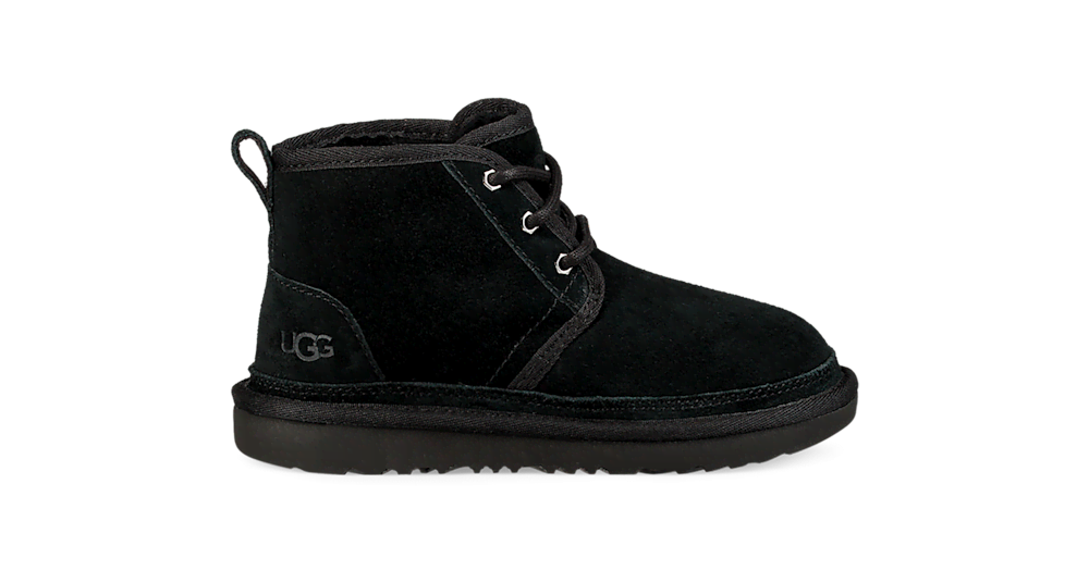 Kids' Suede Chukka Boot - Black
