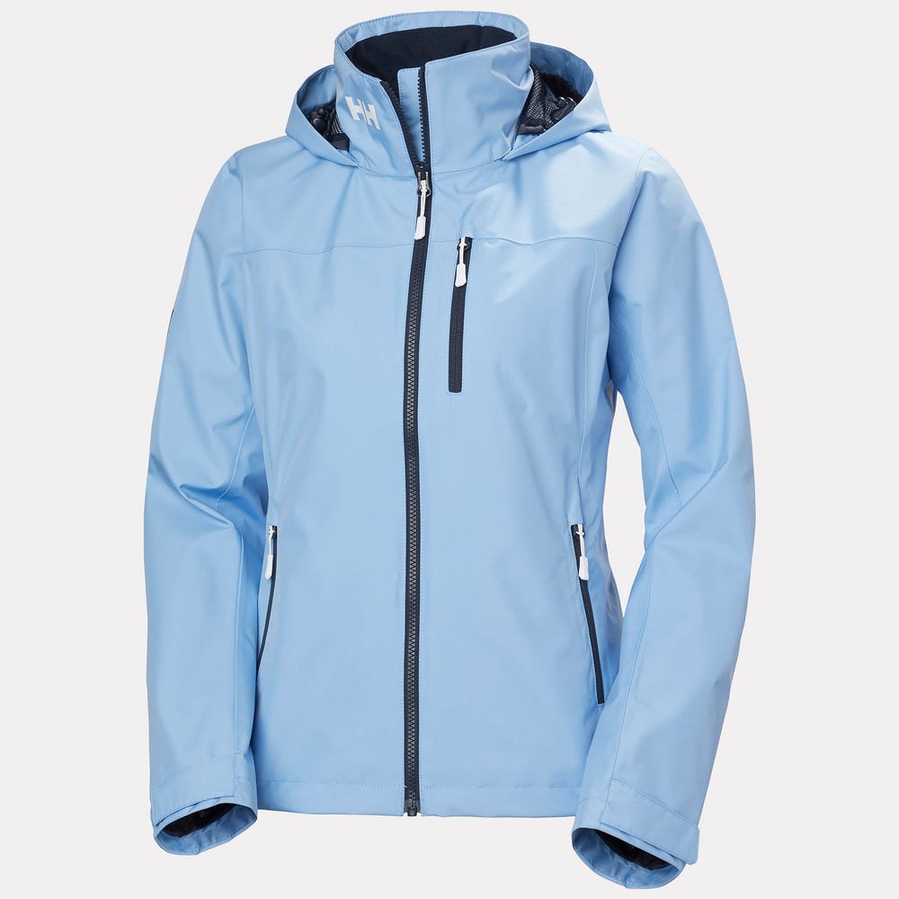 Women's Hooded Sailing Rain Jacket - Black