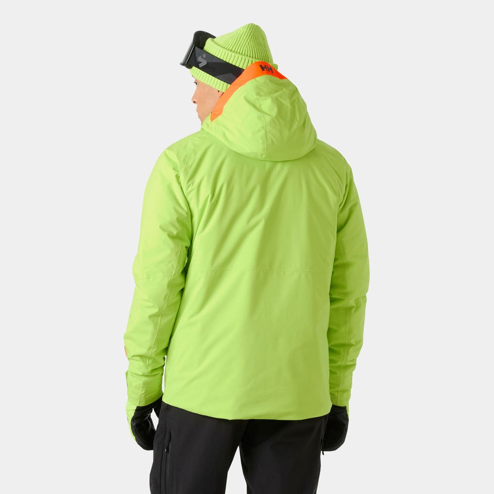 Men's Insulated Waterproof Ski Jacket - Green
