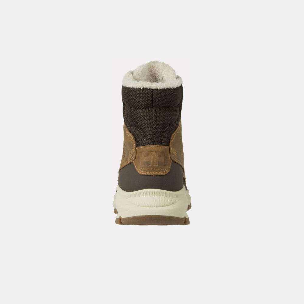 Men's Waterproof Insulated Winter Boots - Brown
