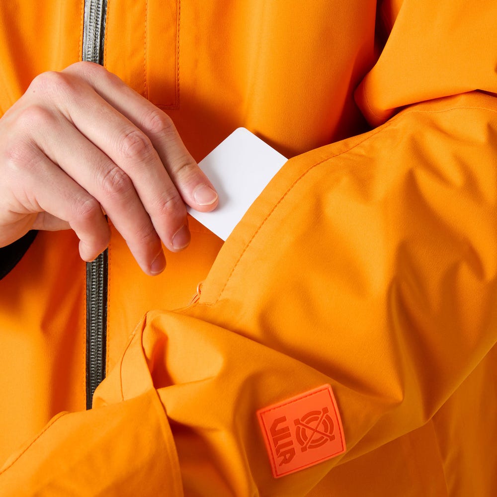 Men's Insulated Waterproof Ski Jacket - Green