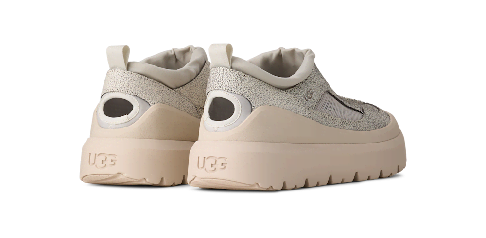 Men's Crackle Leather Hybrid Shoe