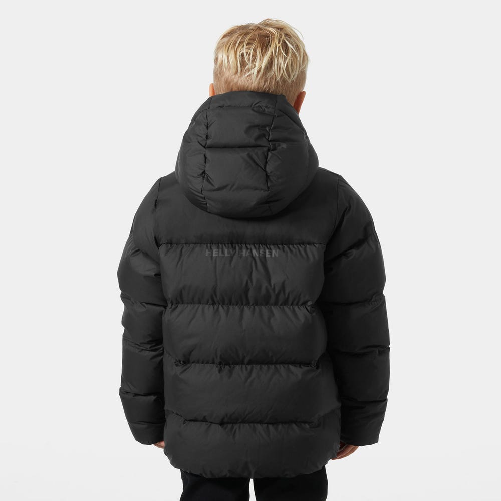 Kids' Insulated Puffer Jacket - Black
