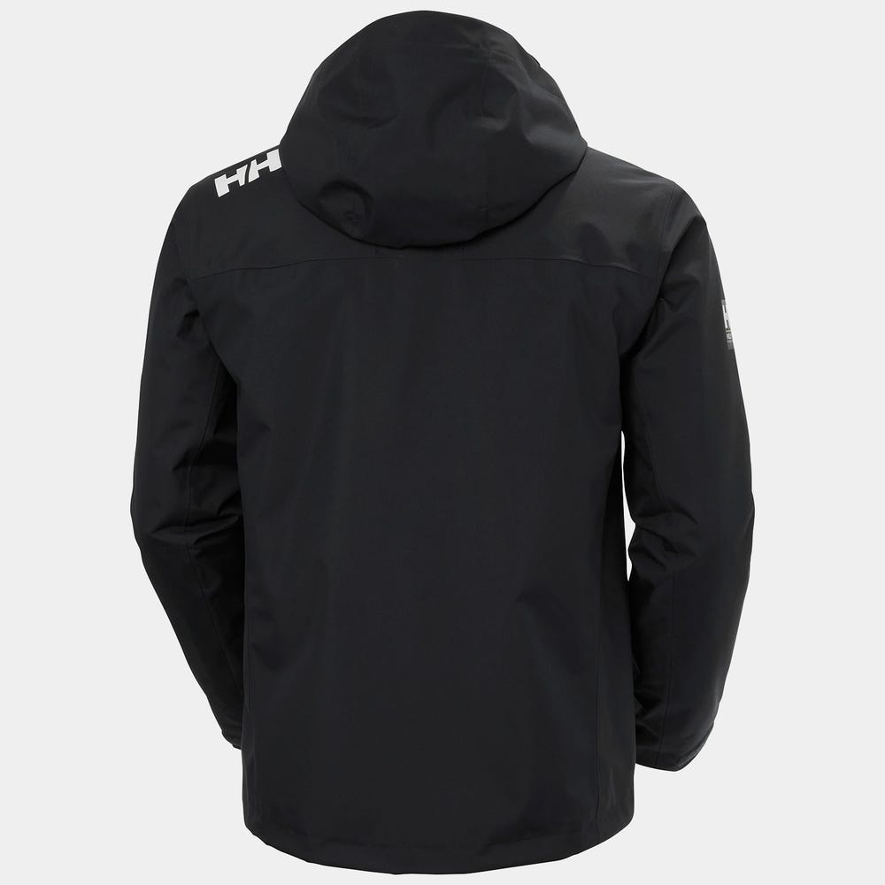 Men's Hooded Insulated Sailing Jacket - Navy