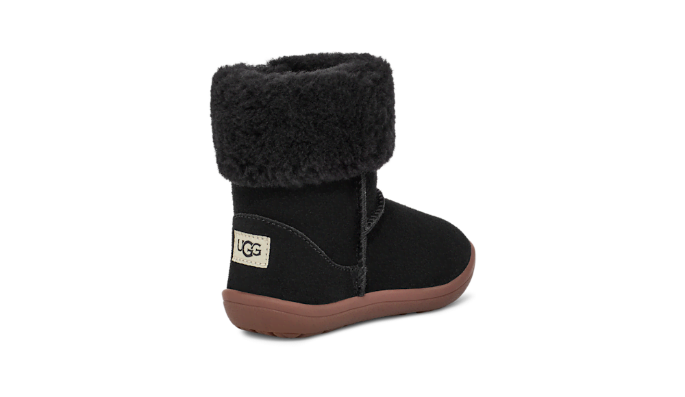 Toddler Suede Hook-And-Loop Boot - Chestnut