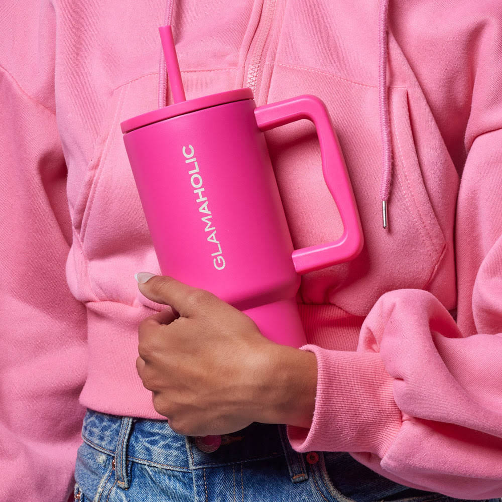 30.4 Oz Insulated Tumbler - Hot Pink