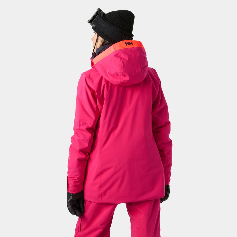 Women's Waterproof Ski Jacket - Cranberry