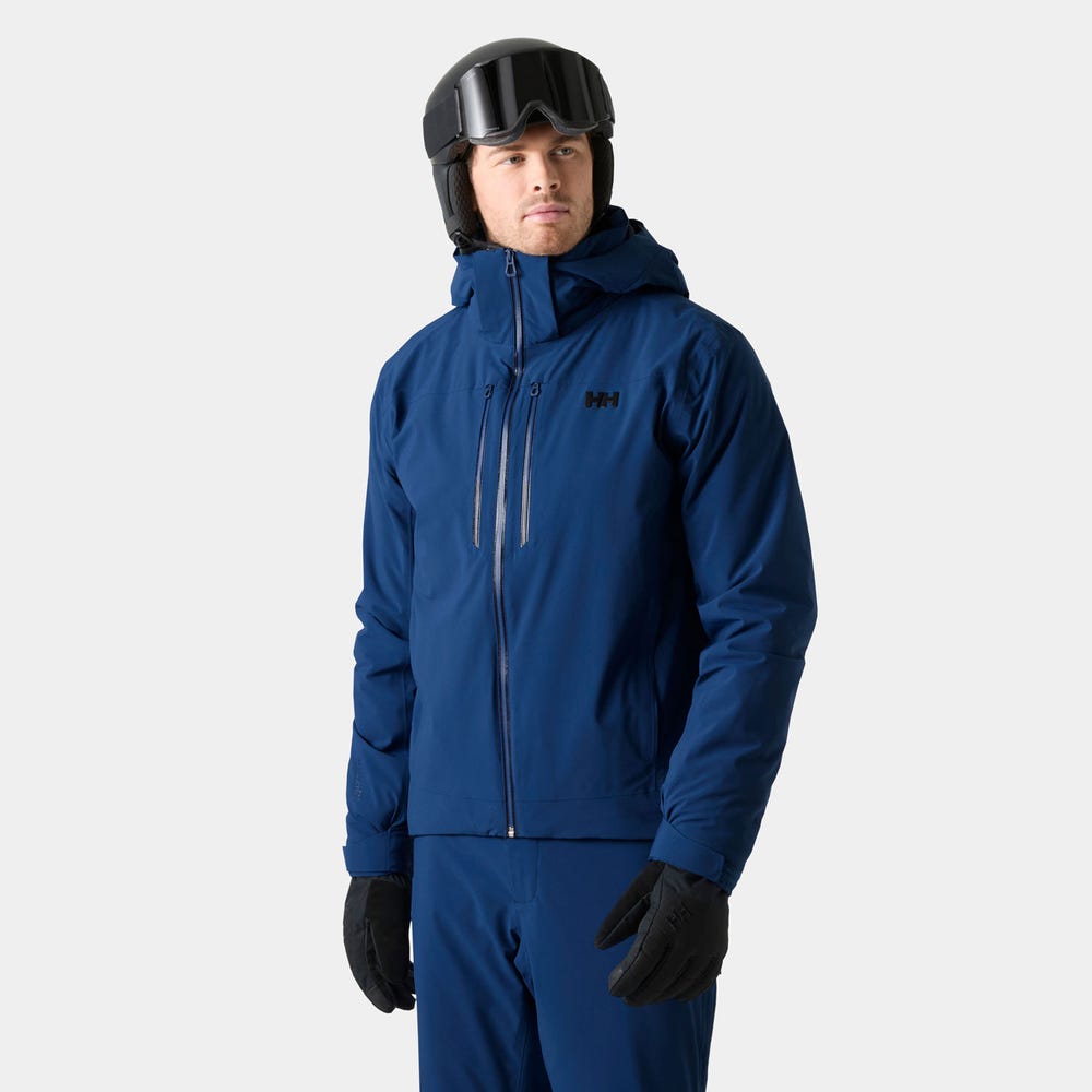 Men's Insulated Ski Jacket - Dark Blue