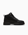 Unisex Leather Lug Sole High Top Boot