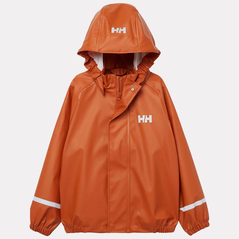 Kids' Waterproof Jacket And Bib Rain Set - Yellow