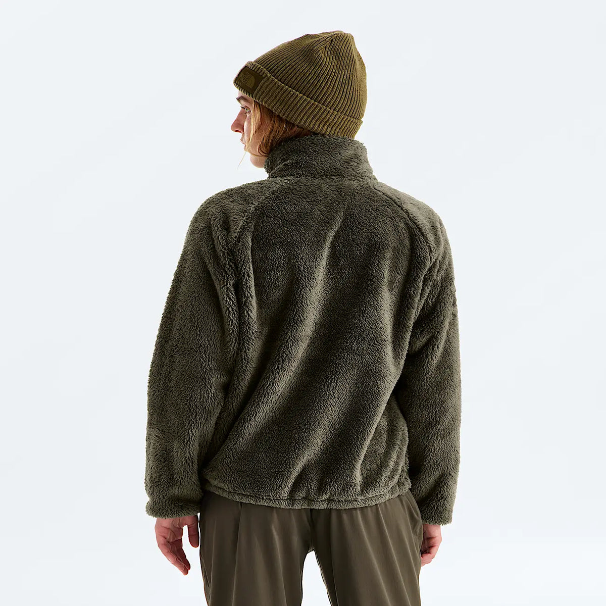 Women's Full-Zip Fleece Jacket - Taupe