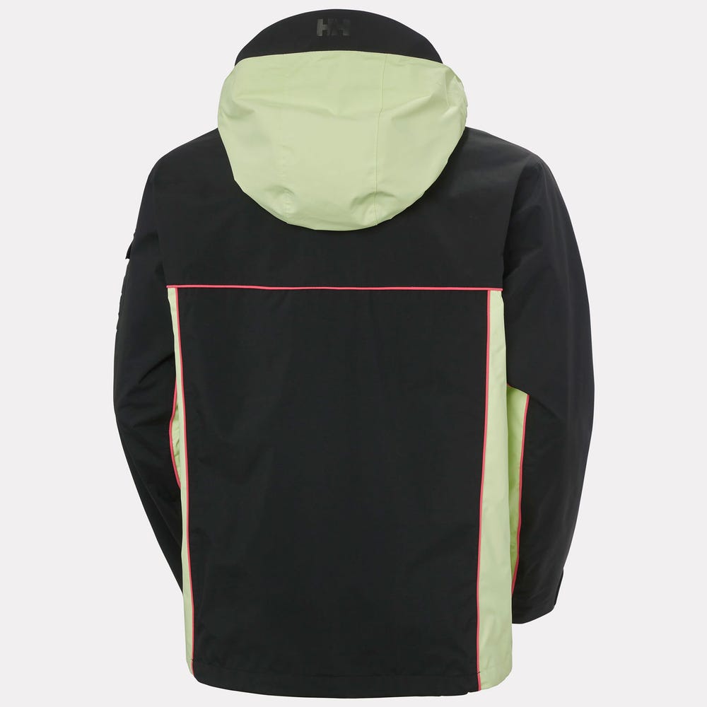 Unisex Waterproof Ski Shell Jacket - Black