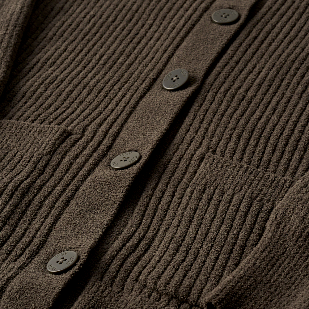 Women's Lightweight Collared Cardigan - Sand