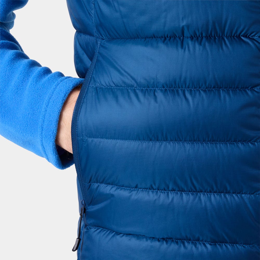 Men's Packable Down Vest - Black