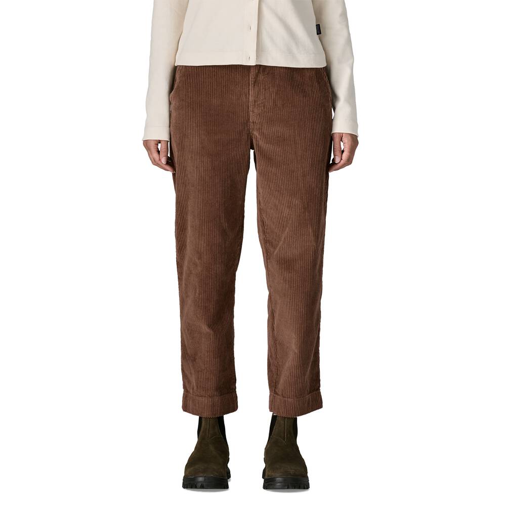 Women's Organic Cotton Corduroy Pants - Beige