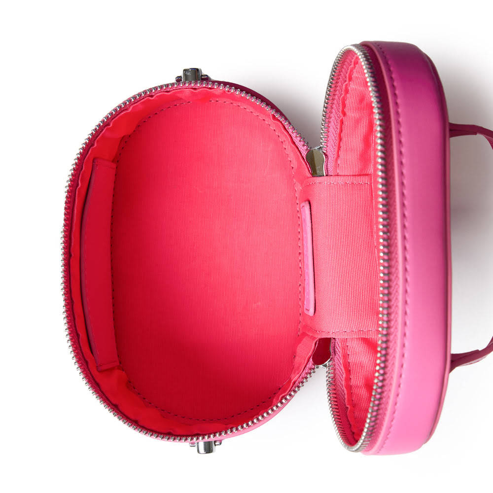 Mini Vanity Case Crossbody - Hot Pink