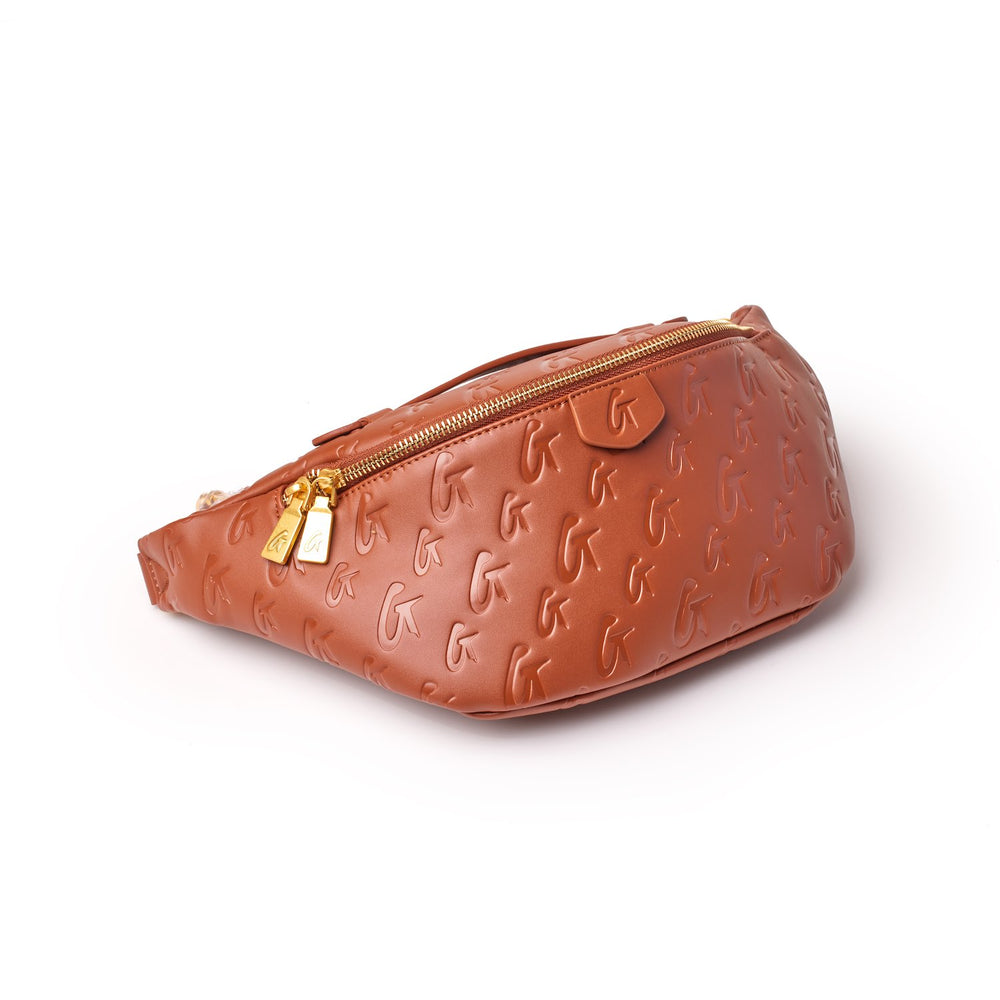 Adjustable Belt Bag - Brown