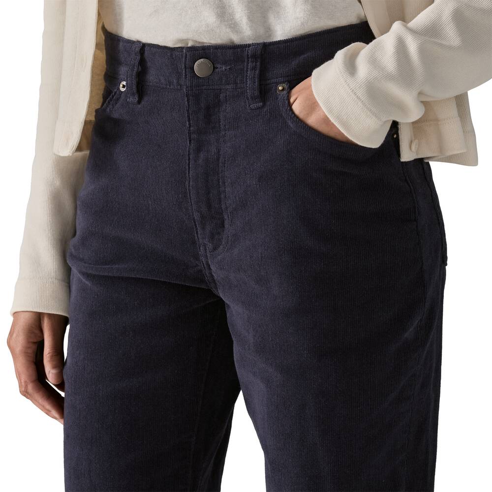 Women's Stretch Corduroy Straight Pants - Brown