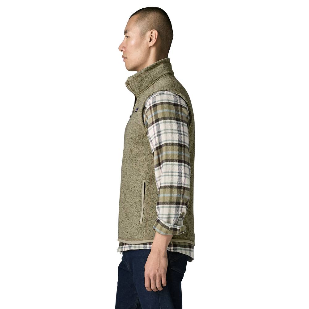 Men's Full-Zip Knit Fleece Vest - Navy