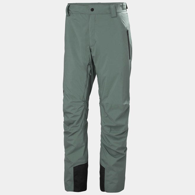 Men's Insulated Ski Pants - Gray Green