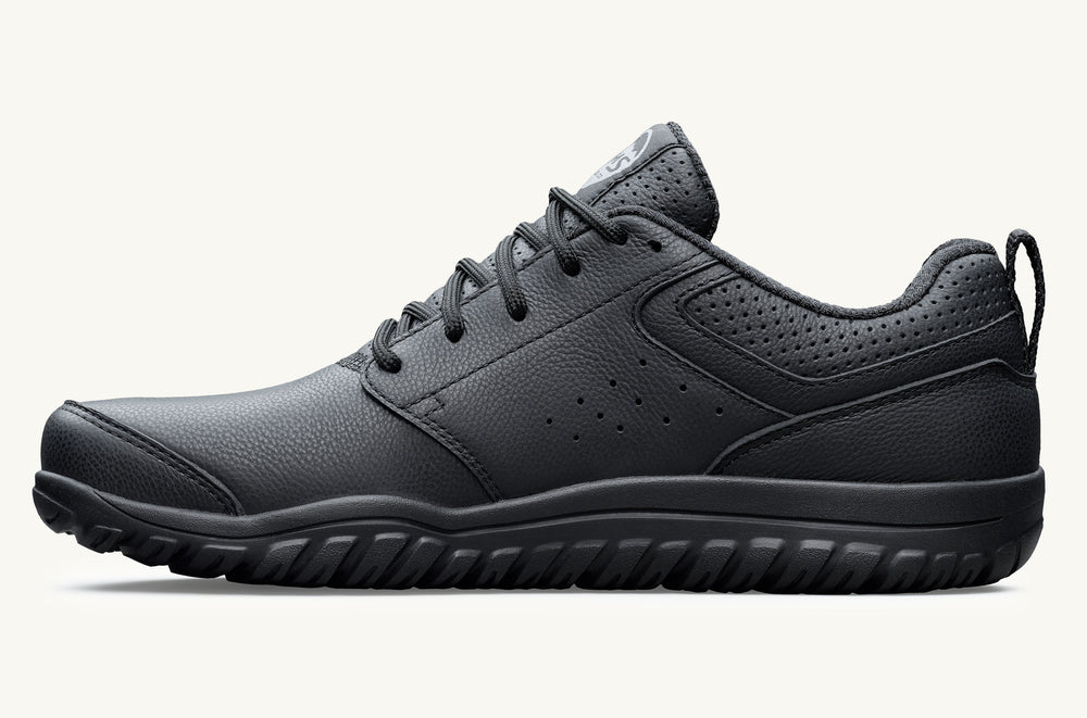 Men's Leather Minimalist Sneaker - Walnut