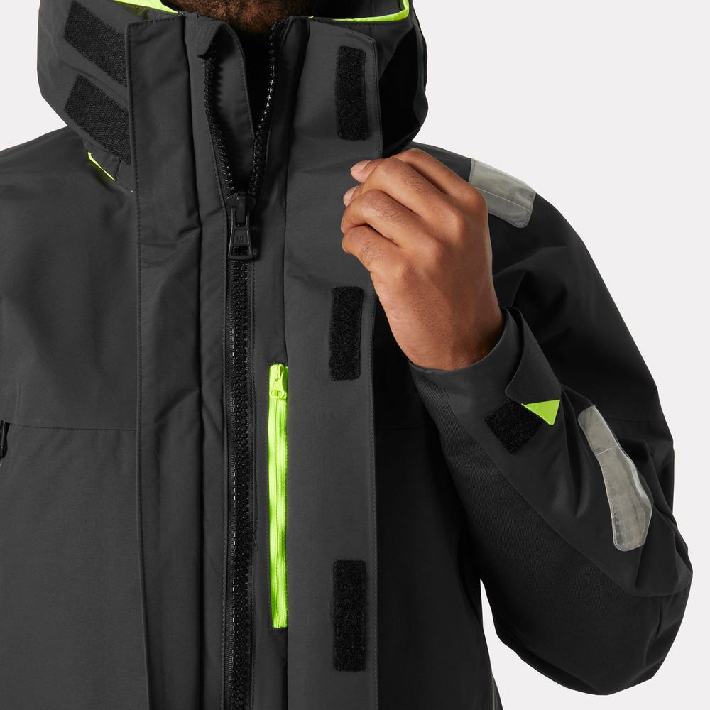 Men's Offshore Waterproof Sailing Jacket - Green