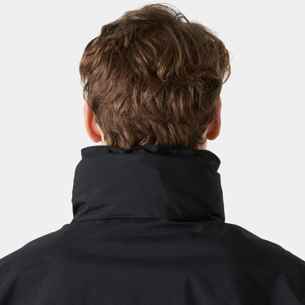 Unisex Waterproof Ski Shell Jacket - Black