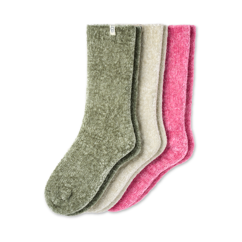 Women's Shimmer Crew Socks 3-Pack