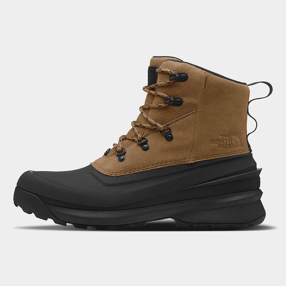 Men's Waterproof Lace Snow Boots - Brown