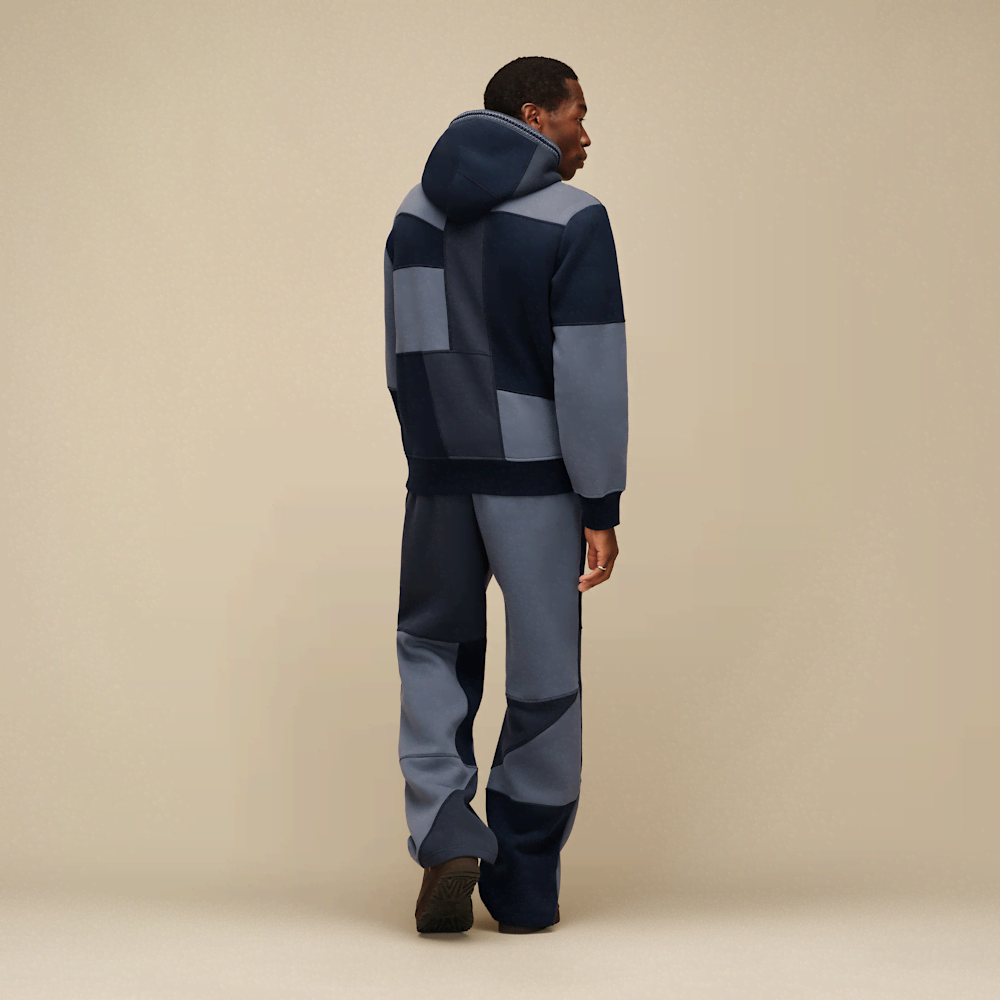 Men's Colorblock Fleece Hoodie