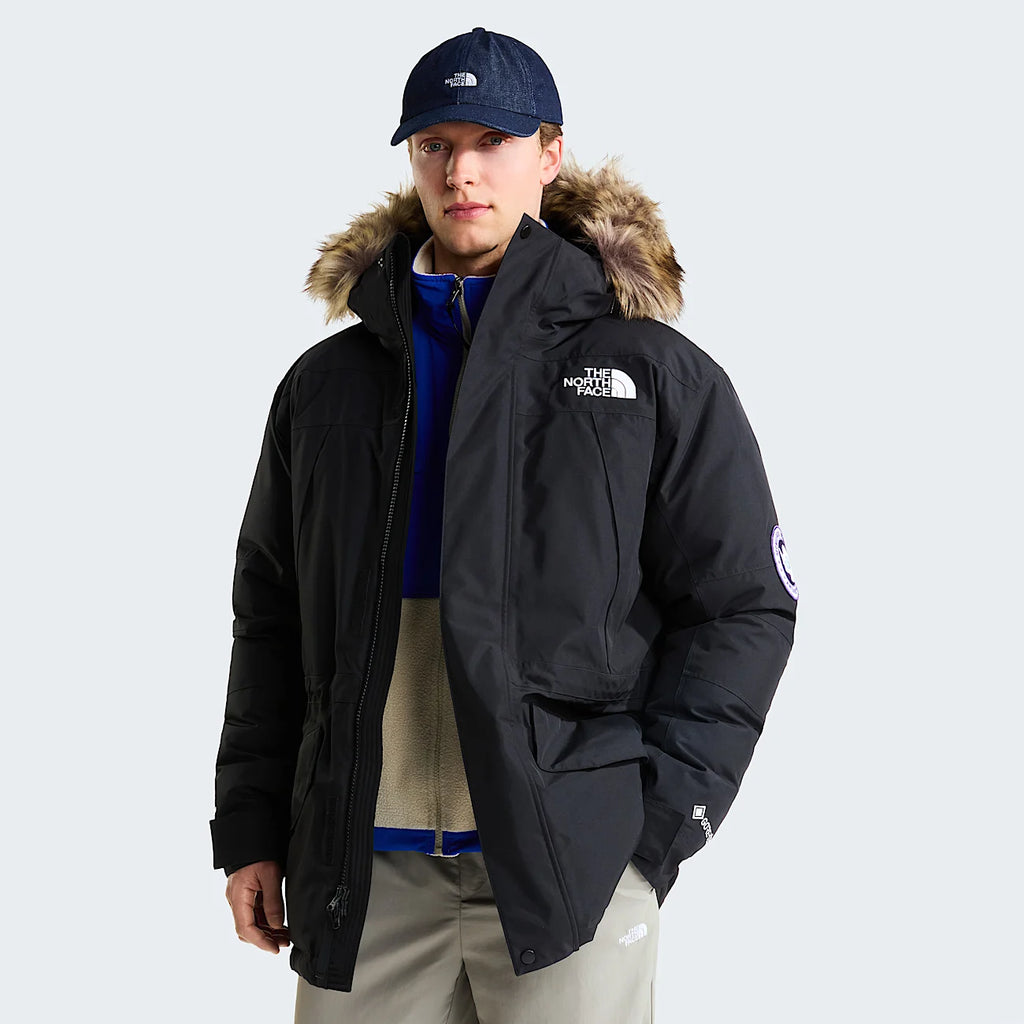 Men's Waterproof Down Parka - Black